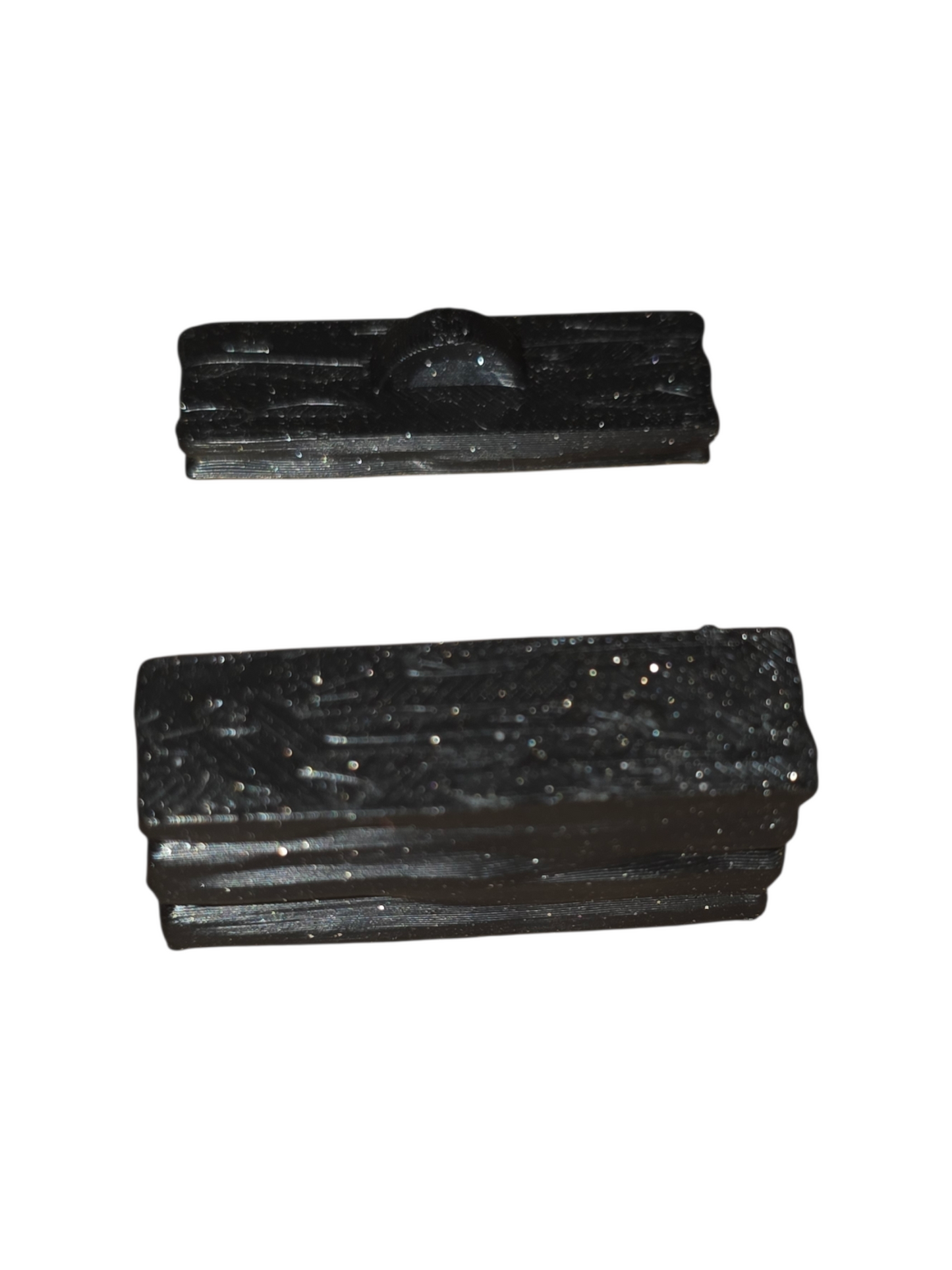 Gothic Black Sparkly Shelf