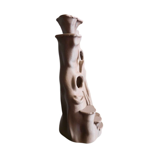 Woodland Range: Freestanding Ancient Tree Trunk Enclosure Decor with Hides