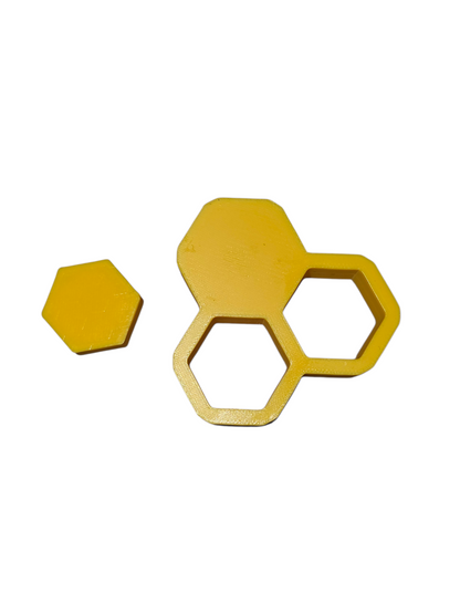 Beehive honeycomb shelf