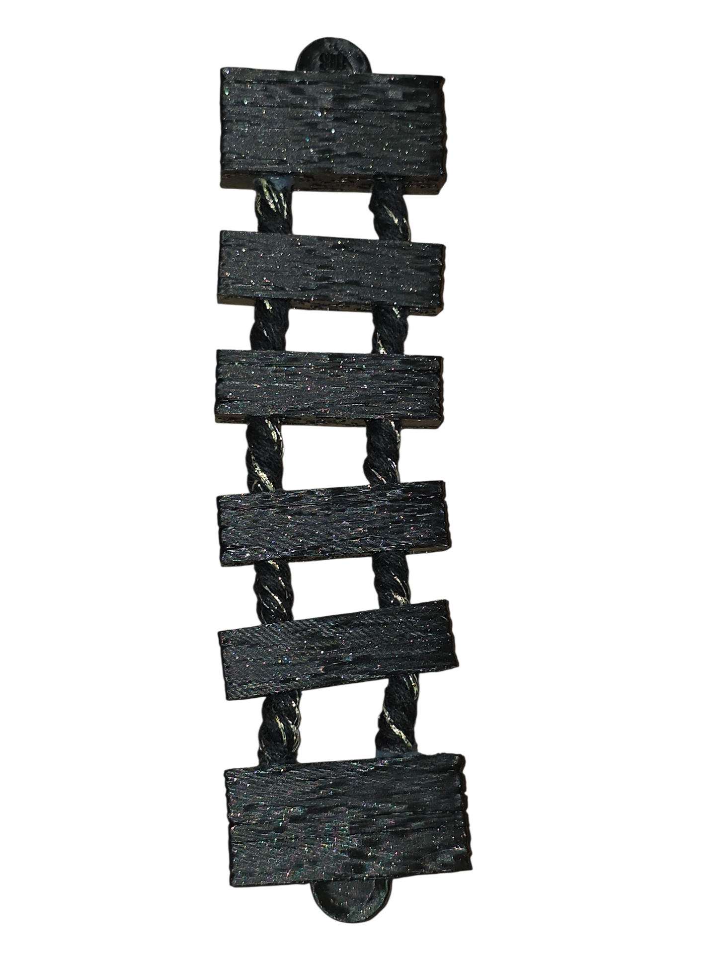 Gothic Black Sparkly Rope Bridge - Bugs & Beyond