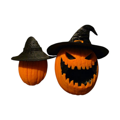 Jack-o-Lantern Pumpkin Hide for Jumping Spiders