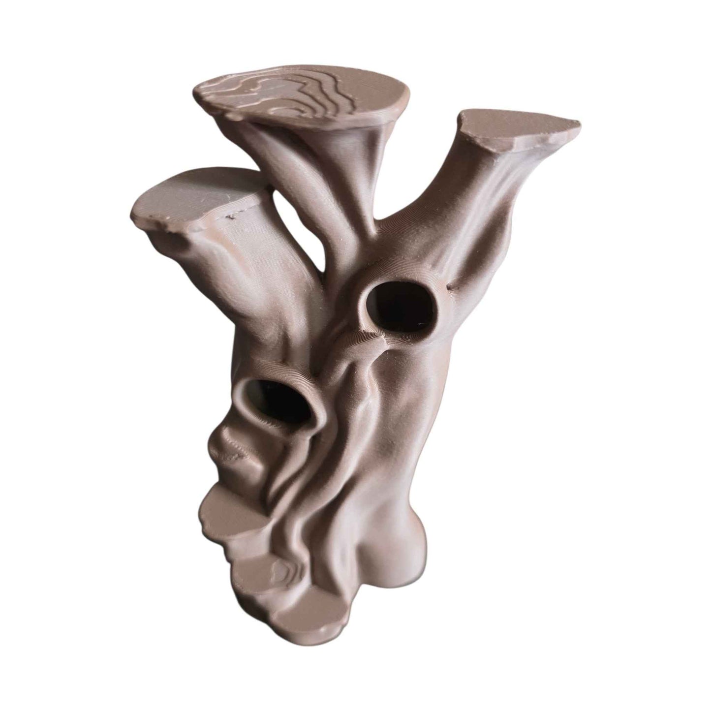 Woodland Range: Freestanding Ancient Tree Trunk Enclosure Decor with Hides